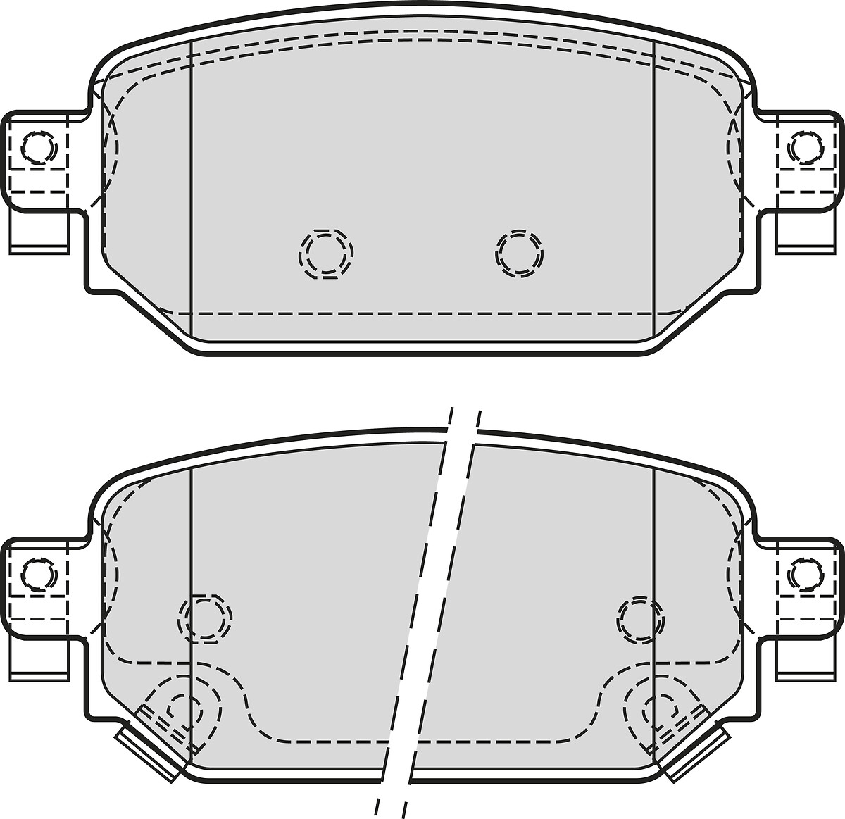 BRAKE PADS MAZDA 3 2013 CX 2018 RR